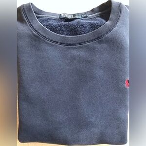 Polo Ralph Lauren Navy Blue Crewneck Sweatshirt